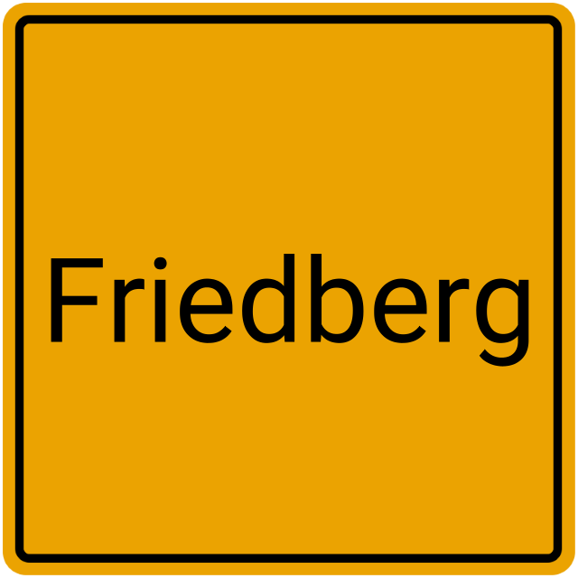 Meldebestätigung Friedberg
