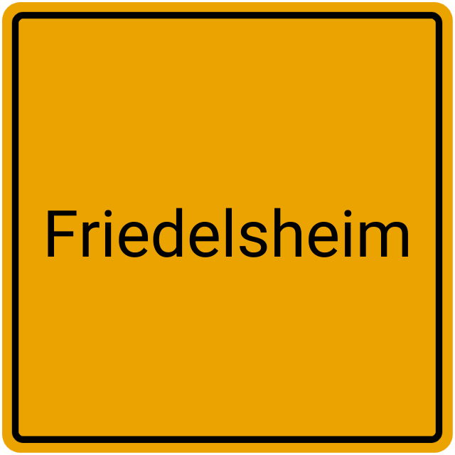 Meldebestätigung Friedelsheim