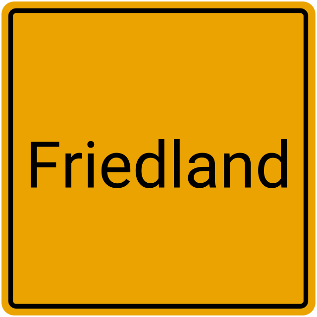 Meldebestätigung Friedland