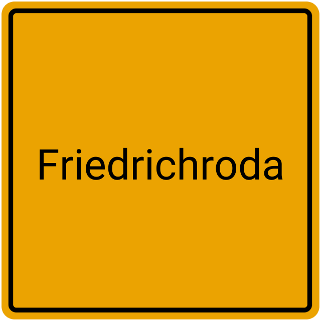 Meldebestätigung Friedrichroda