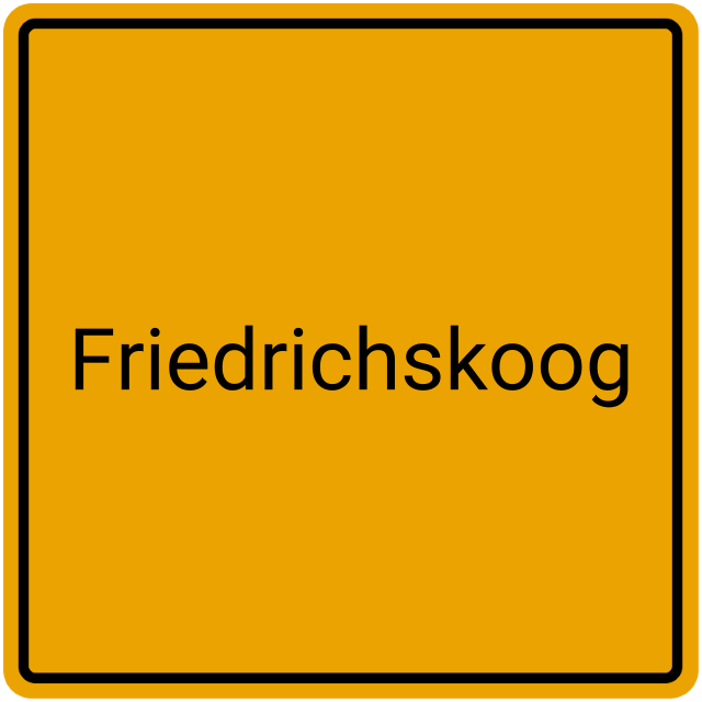 Meldebestätigung Friedrichskoog