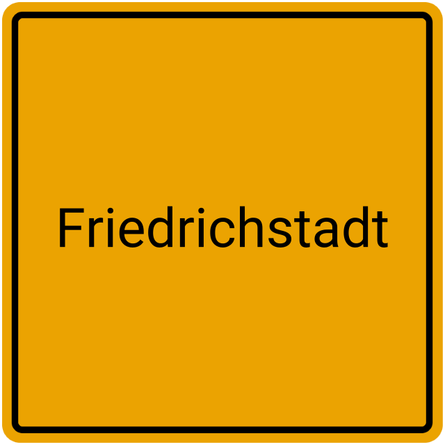 Meldebestätigung Friedrichstadt