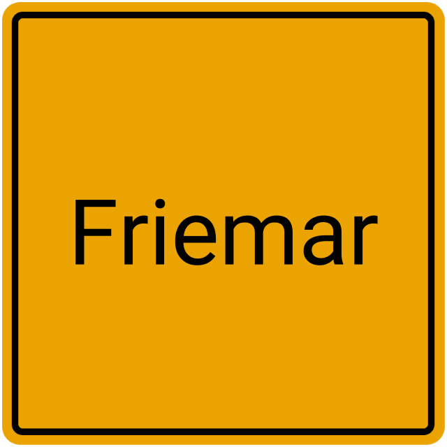 Meldebestätigung Friemar