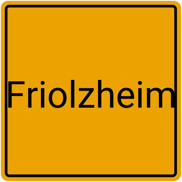 Meldebestätigung Friolzheim