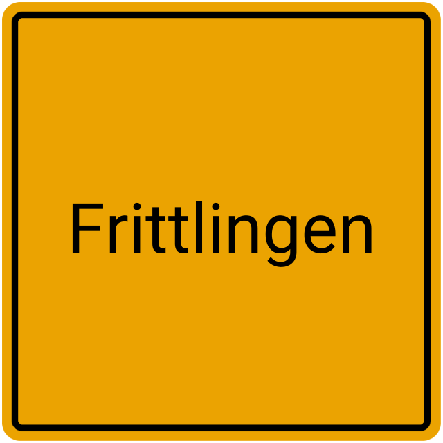 Meldebestätigung Frittlingen