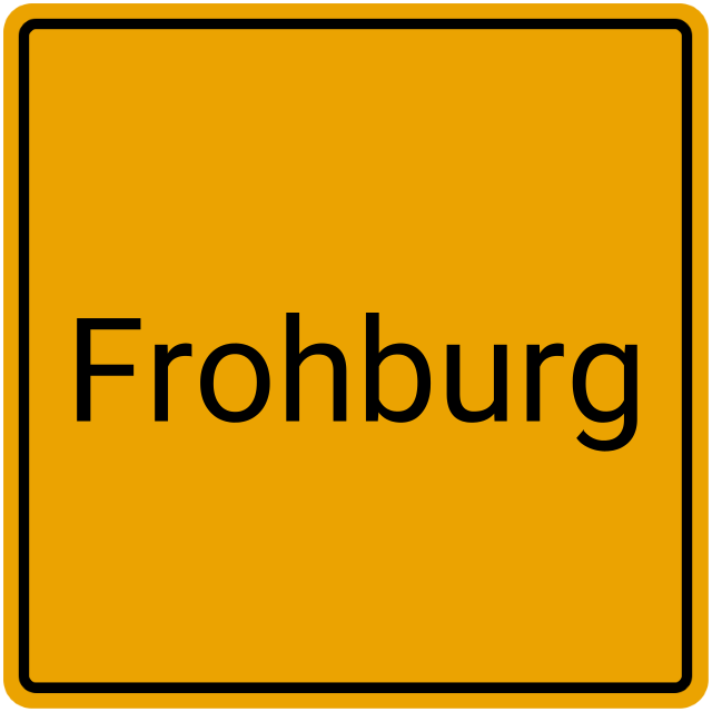 Meldebestätigung Frohburg