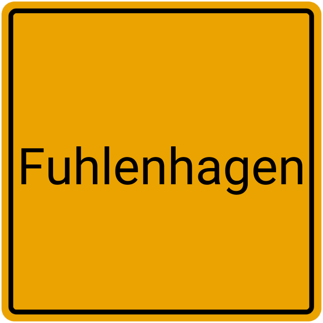 Meldebestätigung Fuhlenhagen