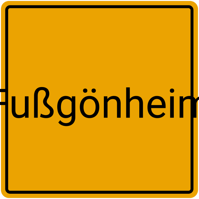 Meldebestätigung Fußgönheim