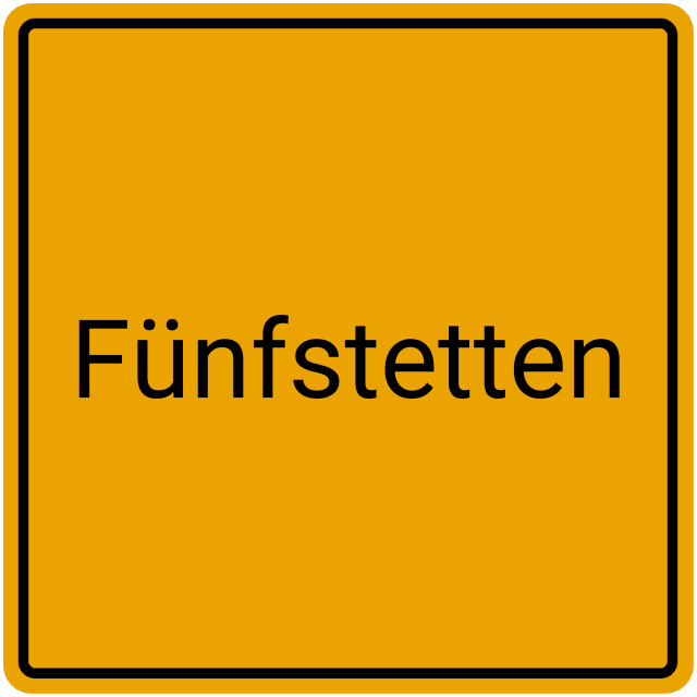 Meldebestätigung Fünfstetten