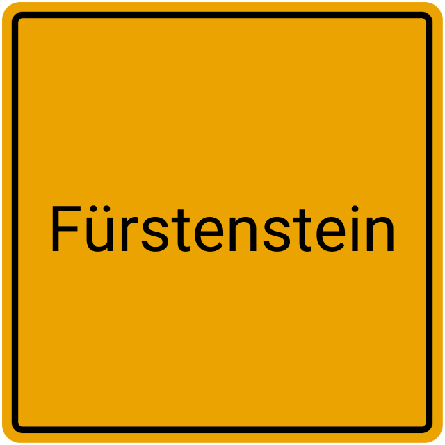 Meldebestätigung Fürstenstein