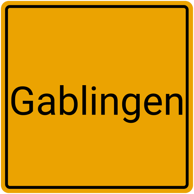 Meldebestätigung Gablingen