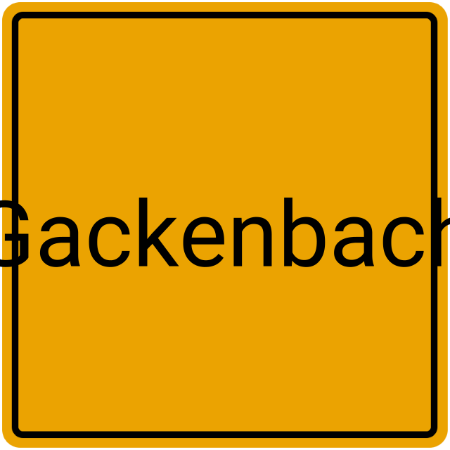 Meldebestätigung Gackenbach