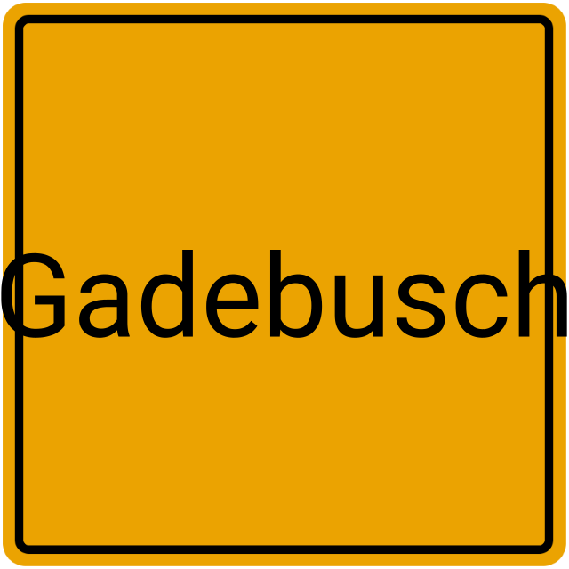 Meldebestätigung Gadebusch