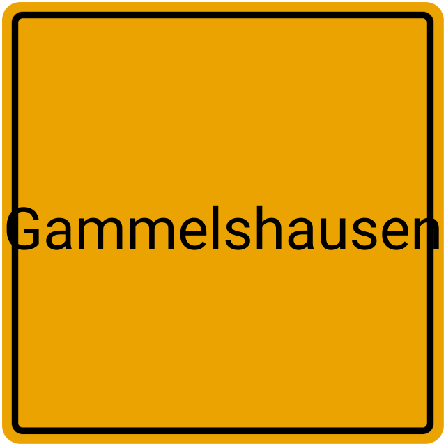 Meldebestätigung Gammelshausen