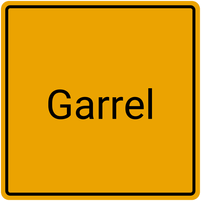 Meldebestätigung Garrel