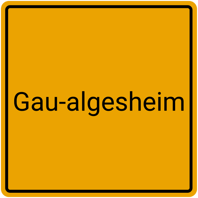 Meldebestätigung Gau-Algesheim