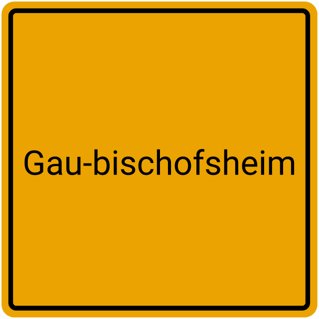 Meldebestätigung Gau-Bischofsheim