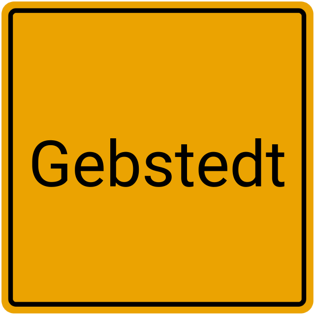 Meldebestätigung Gebstedt