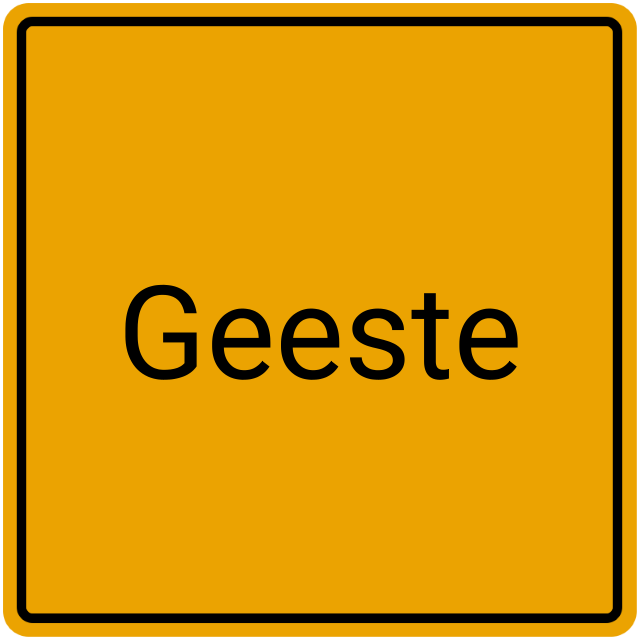 Meldebestätigung Geeste