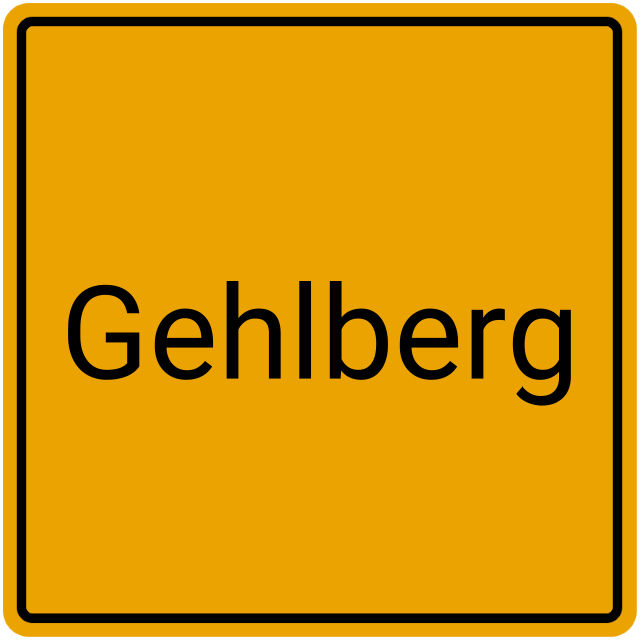 Meldebestätigung Gehlberg