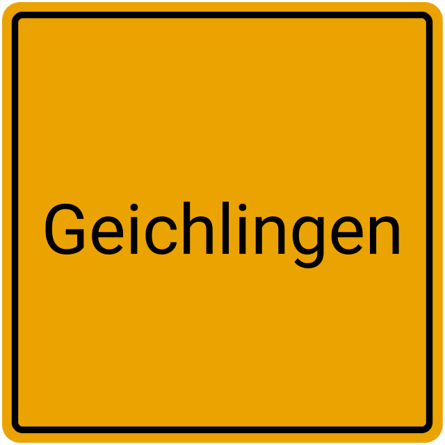 Meldebestätigung Geichlingen