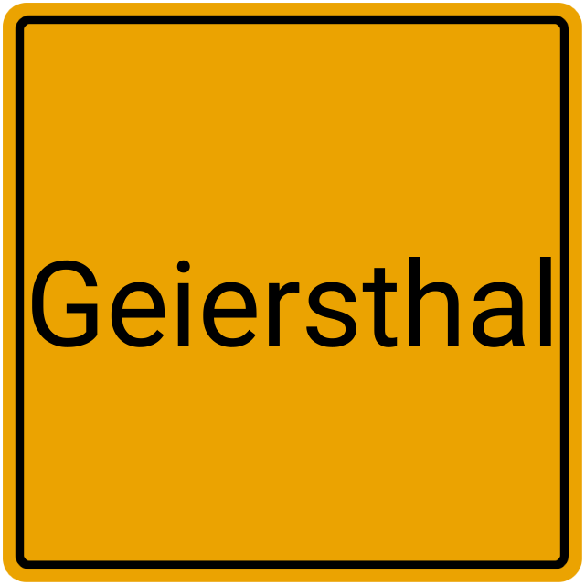 Meldebestätigung Geiersthal