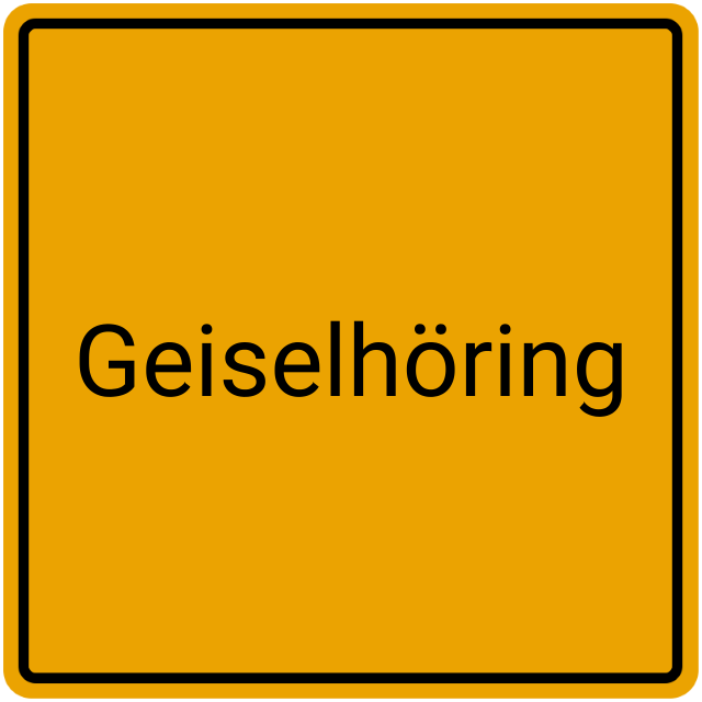 Meldebestätigung Geiselhöring