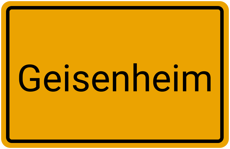 Meldebestätigung Geisenheim