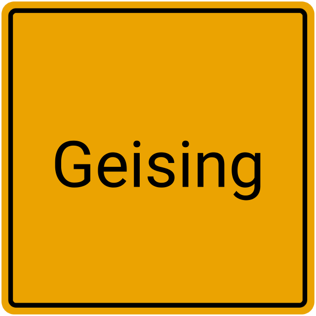 Meldebestätigung Geising