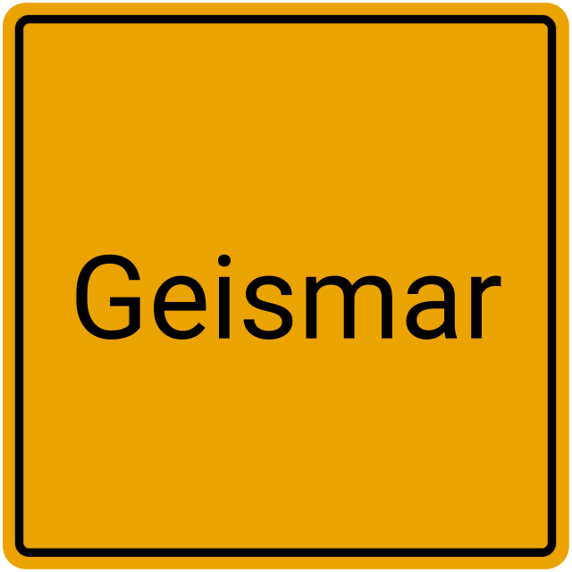 Meldebestätigung Geismar