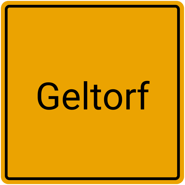 Meldebestätigung Geltorf