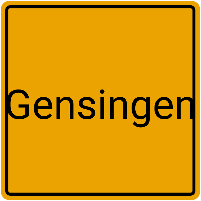 Meldebestätigung Gensingen