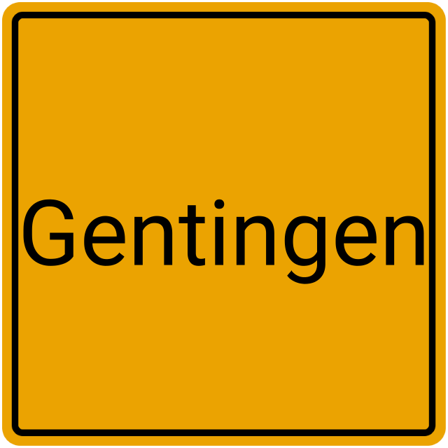 Meldebestätigung Gentingen