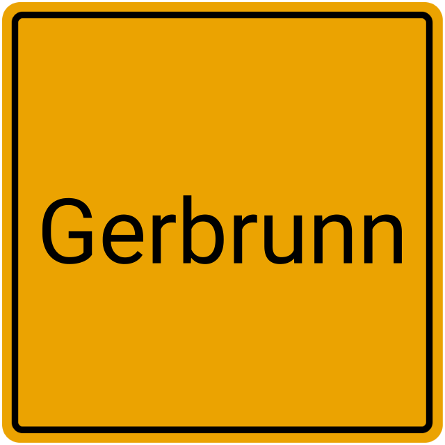 Meldebestätigung Gerbrunn