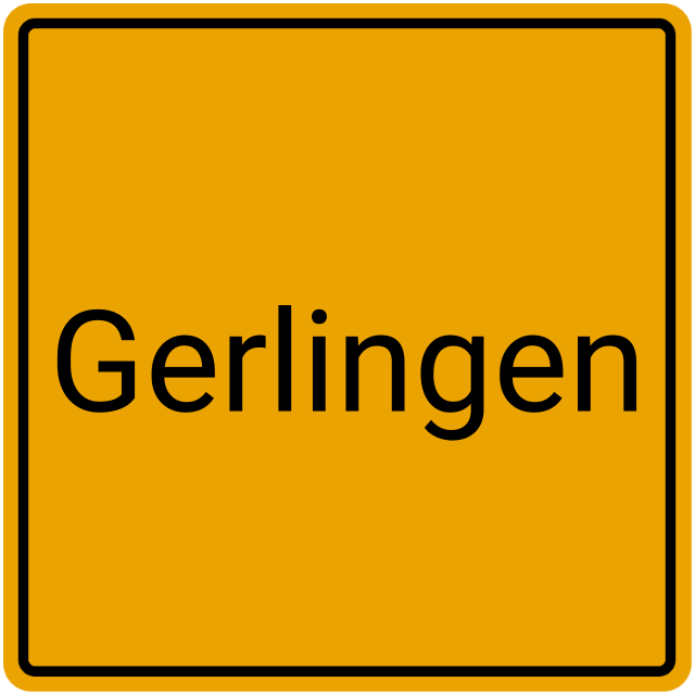 Meldebestätigung Gerlingen