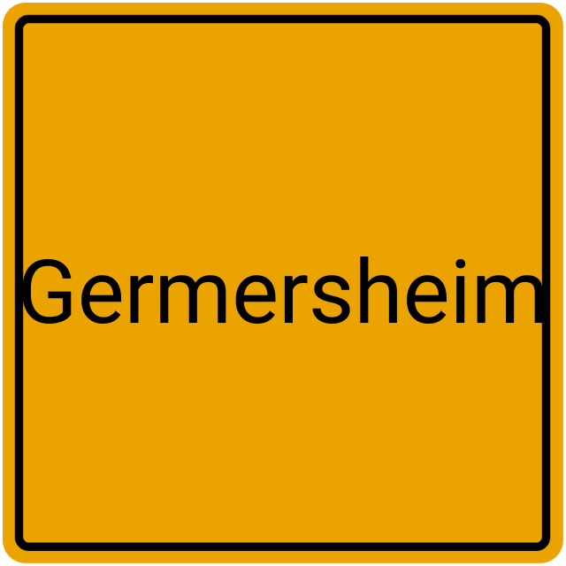 Meldebestätigung Germersheim