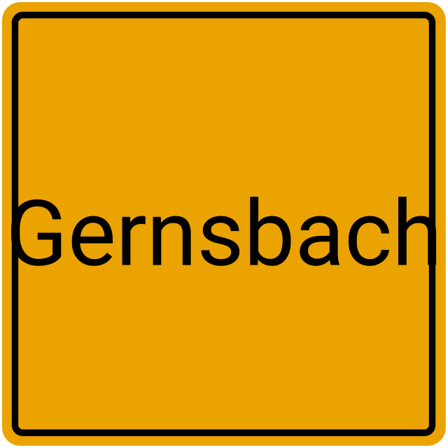 Meldebestätigung Gernsbach
