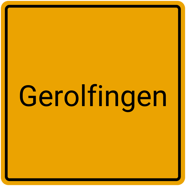 Meldebestätigung Gerolfingen