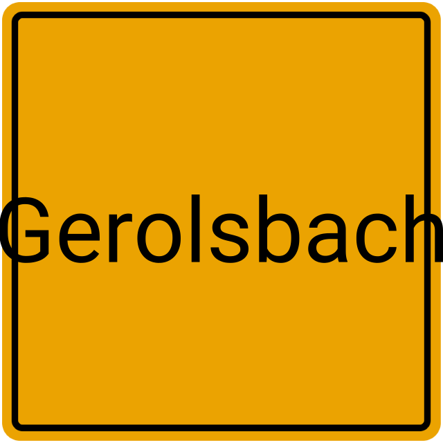 Meldebestätigung Gerolsbach