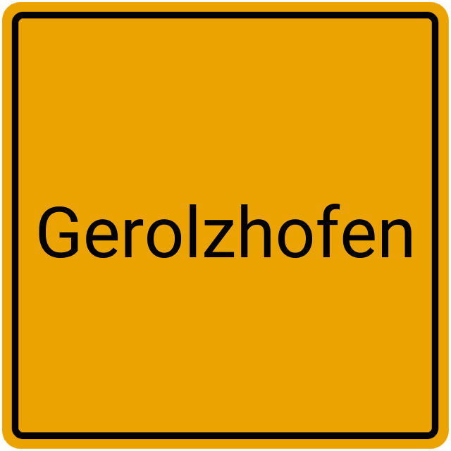 Meldebestätigung Gerolzhofen