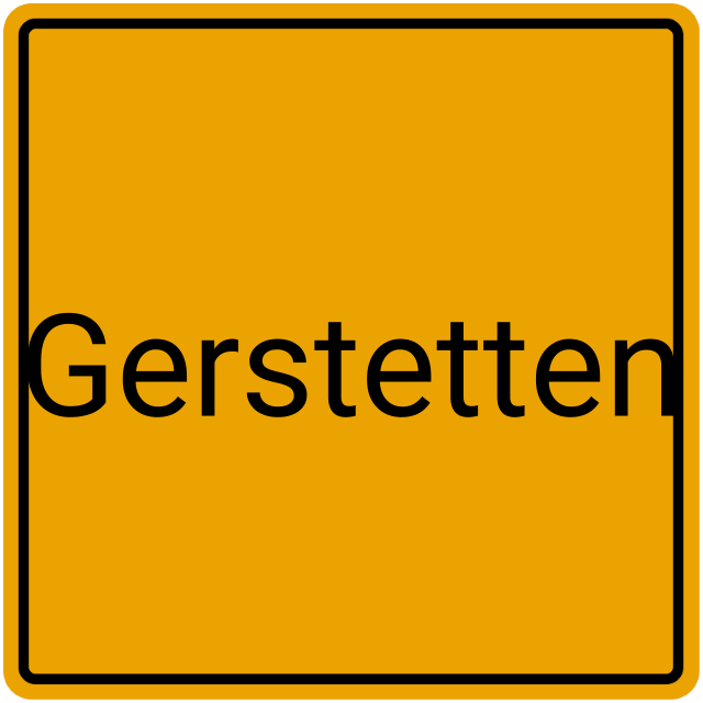 Meldebestätigung Gerstetten