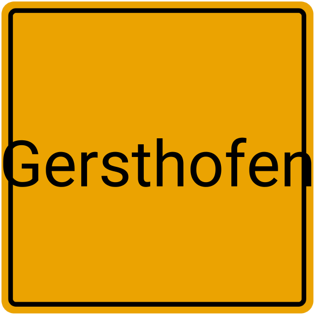 Meldebestätigung Gersthofen