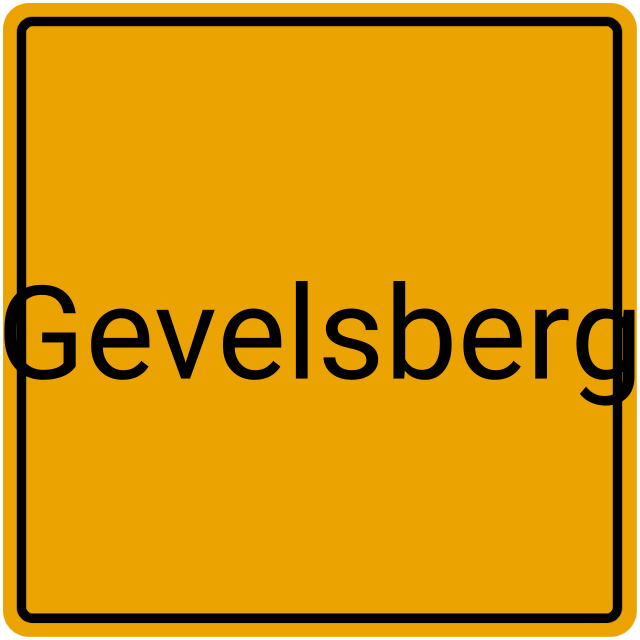 Meldebestätigung Gevelsberg