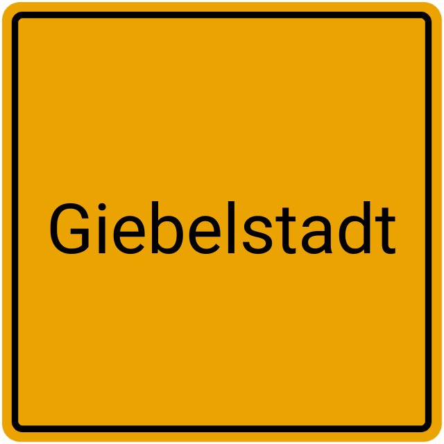 Meldebestätigung Giebelstadt