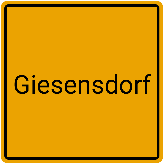 Meldebestätigung Giesensdorf