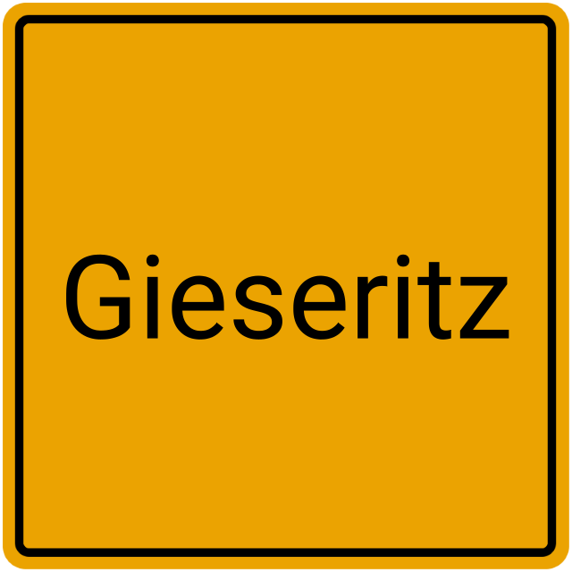 Meldebestätigung Gieseritz