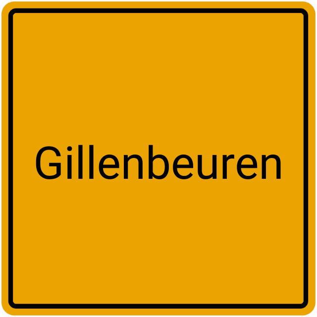 Meldebestätigung Gillenbeuren