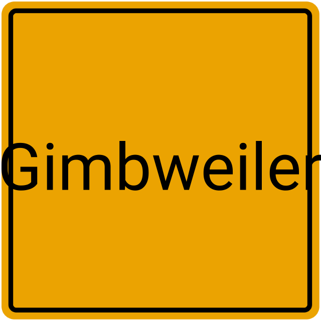 Meldebestätigung Gimbweiler