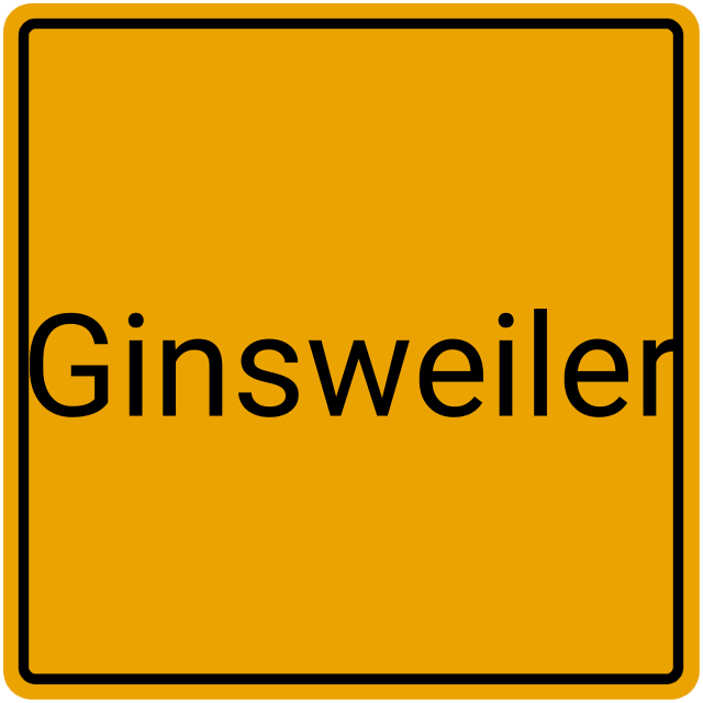 Meldebestätigung Ginsweiler