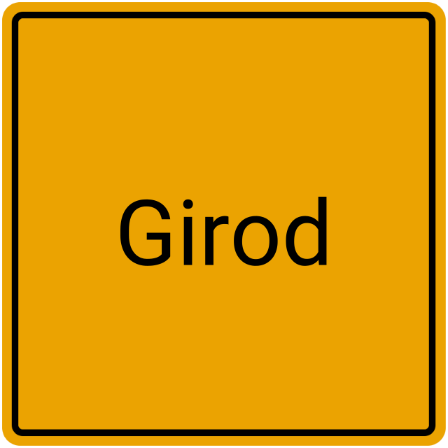 Meldebestätigung Girod